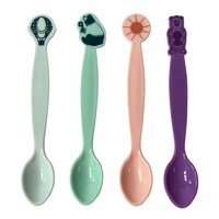 Angel Of Mine Infant Flatware, Assorted Colors, 8-Piece Pack. — Dollar Tree