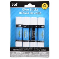 Jot Glue Sticks, 4-Count. Packs — Dollar Tree