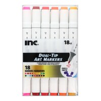 Dual Tip Art Markers 18 Pack — Dollar Tree