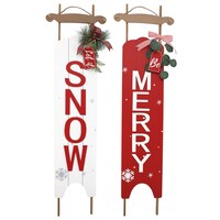 Large Sleigh Decor, 11x40 in. — Dollar Tree
