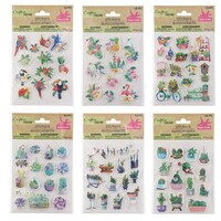 Crafters Square Iridescent Pop-up Stickers, 5.5x4.5 in. — Dollar Tree