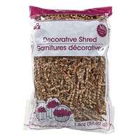Voila Natural Crinkle Cut Decorative Paper Shred, 1.8 oz. — Dollar Tree