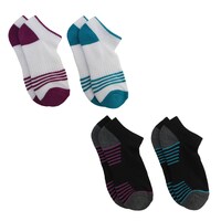 Juncture Women's Performance Low Cut Socks Sizes 5-9, Assorted Colors, 2-pair Pack. — Dollar Tree