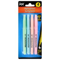 Jot Pastel Colored Highlighters, 4-Count. Packs — Dollar Tree