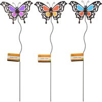 Garden Collection Metal Butterfly Garden Stakes — Dollar Tree