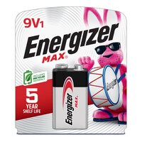 Energizer Max 9V Battery, 1-Count. — Dollar Tree