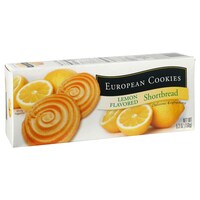 European Cookies Lemon-Flavored Shortbread Cookies, 5.3 oz. Boxes — Dollar Tree (SKU 106654)
