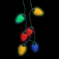 Christmas House Light-Up LED Necklaces, 7.25x1.25 in. — Dollar Tree