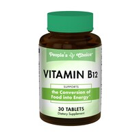 People's Choice Vitamin B12, 30-Count. Bottles — Dollar Tree