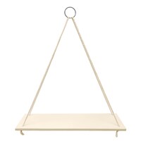 Large Decorative Hanging Wall Shelves with Rope, 13.375x5.25-in. — Dollar Tree