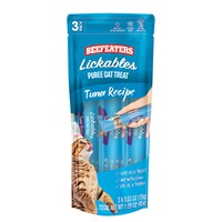 Beefeaters Lickables Tuna-flavored Puree Cat Treat, 3-Piece Pack. — Dollar Tree