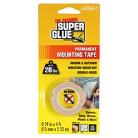 The Original Super Glue Permanent Mounting Tape, 4-ft. — Dollar Tree