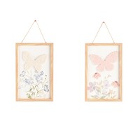 Textured Butterfly Wall Art Decor, Assorted Designs, 1-Count. — Dollar Tree