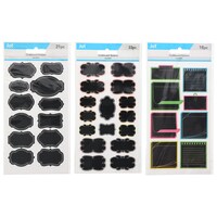 Jot Chalkboard Sticker Assortment, 12-Count. — Dollar Tree