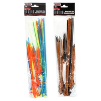 Tool Bench Nylon Cable Ties, Assorted Colors, 120-Piece Pack. — Dollar Tree