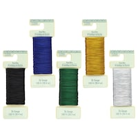 Floral Garden Colored Floral Wire, 100 ft. Strands — Dollar Tree