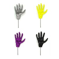 Halloween-themed Glitter Hand Decor, Assorted Colors, 1-Count. — Dollar Tree