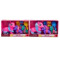 Toy Box Pony Set, Assorted Colors, 5-Piece Pack. — Dollar Tree