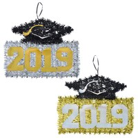 2019 Graduation Tinsel Decorating Signs — Dollar Tree penny item