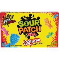 Sour Patch Kids Extreme Sour Theater Boxes, 3.5 oz. — Dollar Tree