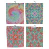 Voila Colorful Paper Gift Bag, Assorted Designs, 1-Count. — Dollar Tree