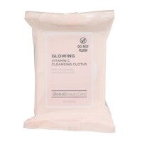 Global Beauty Care Vitamin C Cleansing Cloth, 25-Piece Pack — Dollar Tree
