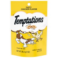 Temptations Chicken Cat Treats, 1-oz. — Dollar Tree