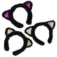 Just Pretending Plush Cat Ear Headbands, Assorted Colors, 1-Count. — Dollar Tree