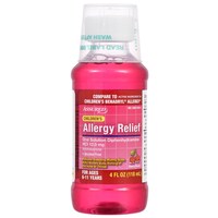 Assured Children's Cherry Flavored Liquid Allergy Relief, 4 fl.oz. Bottles — Dollar Tree
