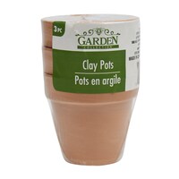 Garden Collection Clay Pots, 1-Count. — Dollar Tree