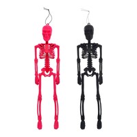 Seasonal Collection Flocked Skeleton Decor, Assorted Colors. — Dollar Tree