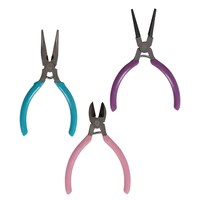 Crafters Square Needle Nose Pliers, Assorted Colors. — Dollar Tree