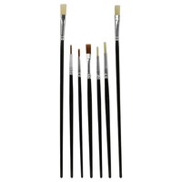 Crafter's Square Brush Sets, 7-Count. Packs — Dollar Tree