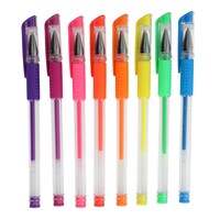 Jot Neon Gel Pens, 8-Piece. — Dollar Tree