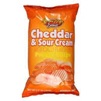 Homestyle Select Cheddar and Sour Cream Flavored Chips, 5.25-oz. — Dollar Tree (SKU 322027)