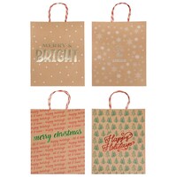 Large Christmas Gift Bag, Assorted Designs. — Dollar Tree