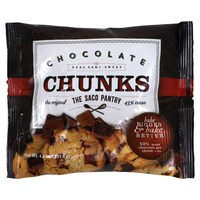Saco Semi-Sweet Chocolate Chunks, 4.5 oz. Bags — Dollar Tree (SKU 278138)