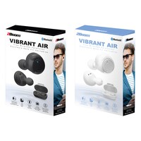 2Boom Vibrant Air Bluetooth Wireless Earphones With Case, Assorted Colors. — Dollar Tree