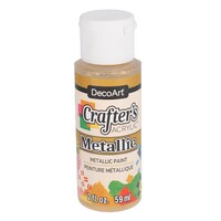 DecoArt Crafter's Acrylic Metallic Paint, 1-Count. — Dollar Tree