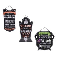 Halloween Hanging Wall Decor, Assorted Designs. — Dollar Tree