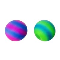 Stretch Rainbow Balls, 2.75-in. — Dollar Tree