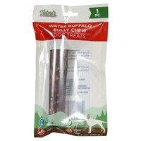 Natures Corner Water Buffalo Bully Chew Dog Treats, 1.4-oz. — Dollar Tree