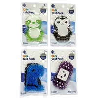 Thera Plus Assorted Kids Reusable Cold Pack, Assorted Designs — Dollar Tree