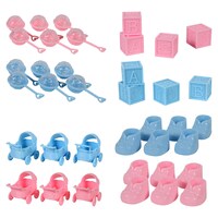 Large Blue & Pink Baby Shower Favors — Dollar Tree