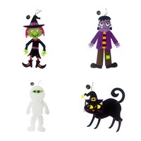 Jointed Felt Halloween Character Wall Decor, 24x10.25 in. — Dollar Tree