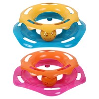 Greenbrier Kennel Club Cat Fast Track Toys with Balls, 2x8.25-in. — Dollar Tree penny item