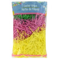 Tri-Colored Easter Grass, 3 oz. Bags — Dollar Tree (SKU 230492)