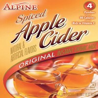 Alpine Spiced Apple Cider Instant Drink Mix, 4-ct. Boxes — Dollar Tree (SKU 123133)