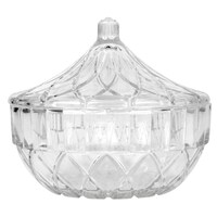 Cut-Glass Covered Candy Dishes — Dollar Tree