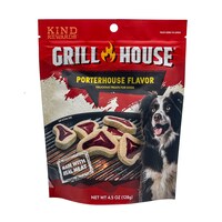Grill House Porterhouse Flavor Dog Treats, 4.5 oz — Dollar Tree